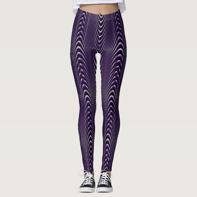 Lila People's Illusions.... Leggings (Framsida)
