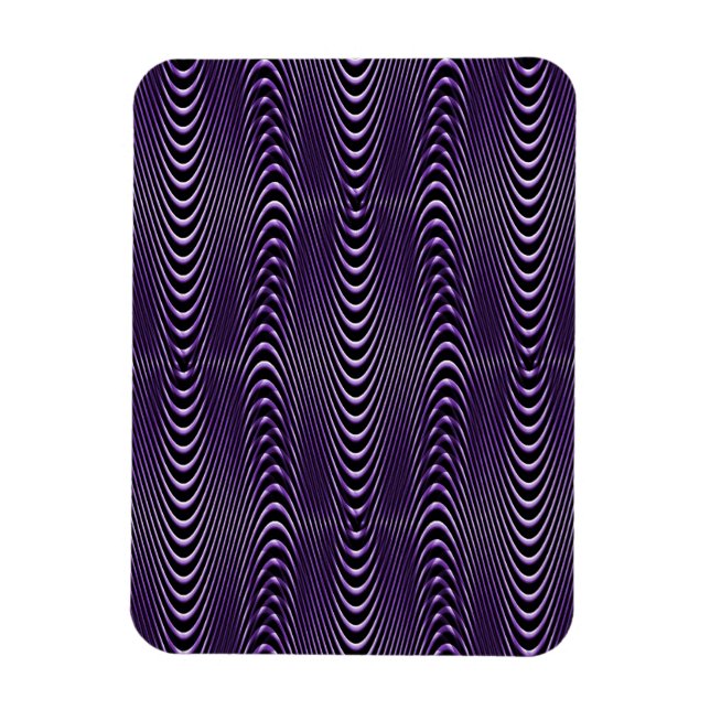 Lila People's Illusions.... Magnet (Vertikal)