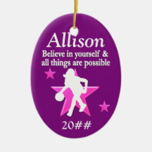 LILA PERSONLIG BASKETBALL HELGDAG ORNATION