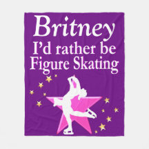 LILA PERSONLIG FIGUR SKATTEBLANKET