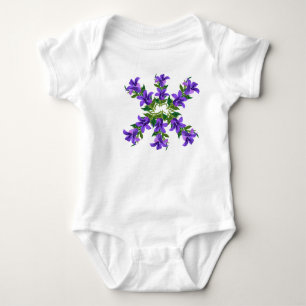 Lila Petal Elegance T Shirt