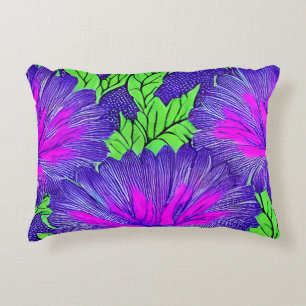 Lila Petals accentfyllning Prydnadskudde