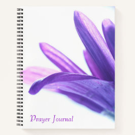 Lila Petals Prayer Journal