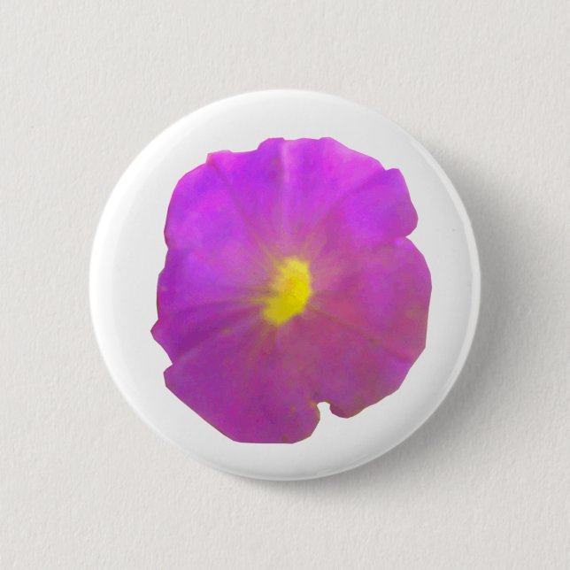 Lila Petunia Button Knapp (Framsida)