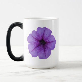 Lila Petunia Flower Magisk Mugg