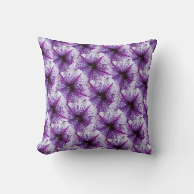 Lila Petunia Kudde (Framsida)