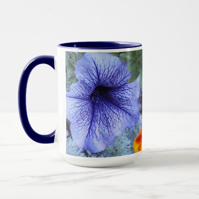 Lila Petunia Mugg (Vänster)