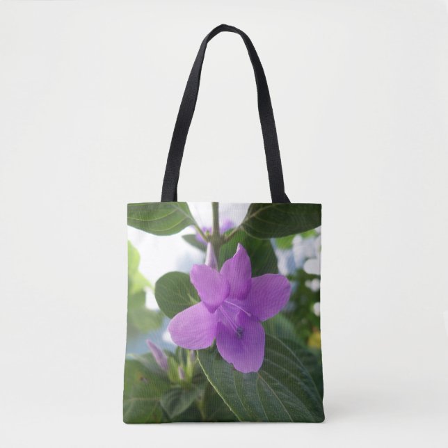 Lila Philippine Violet bag Tygkasse (Framsida)