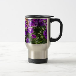 Lila Phlox-blommor Resemugg