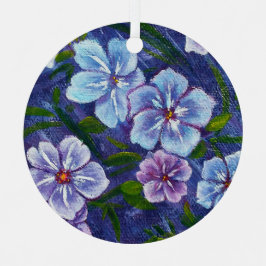 Lila Phlox Ornament