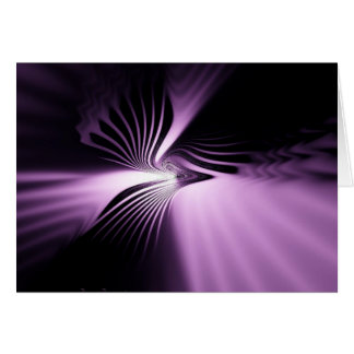 Lila Phoenix Hälsningskort