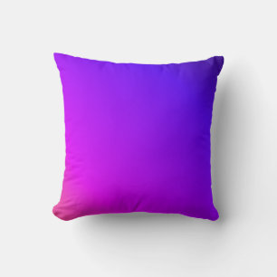 Lila Pillow för utjämnad Färg-övergång Kudde