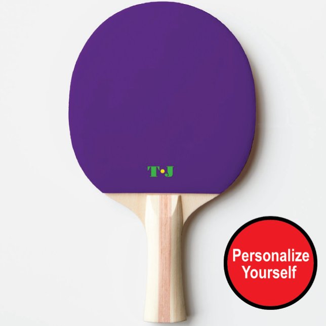 Lila Ping Pong Paddle Pingisracket (Skapare uppladdad)