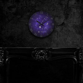 Lila Pisces Zodiac | Kosmiskt astrologi Horoscope Rund Klocka