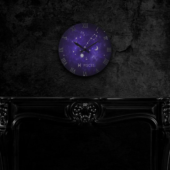 Lila Pisces Zodiac | Kosmiskt astrologi Horoscope Rund Klocka (Skapare uppladdad)