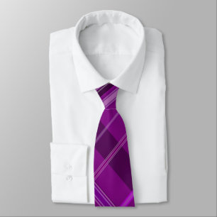 Lila Plade Tie Slips
