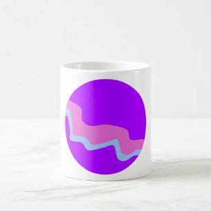 Lila Planet Mugg
