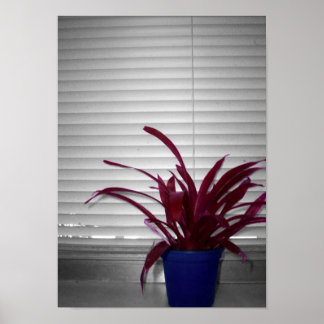 Lila Plant Poster
