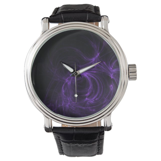 Lila Plasma Armbandsur (Framsida)
