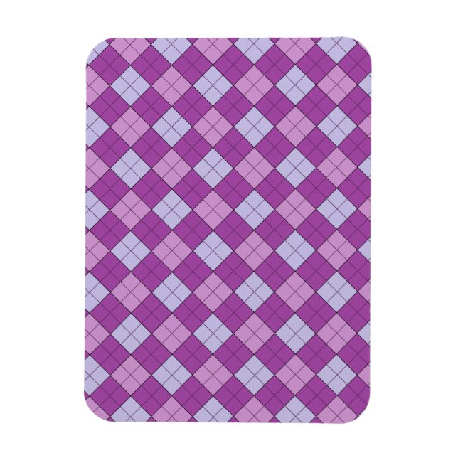 Lila Play Magnet (Vertikal)
