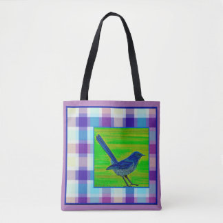 Lila Play Piñon Tote Tygkasse
