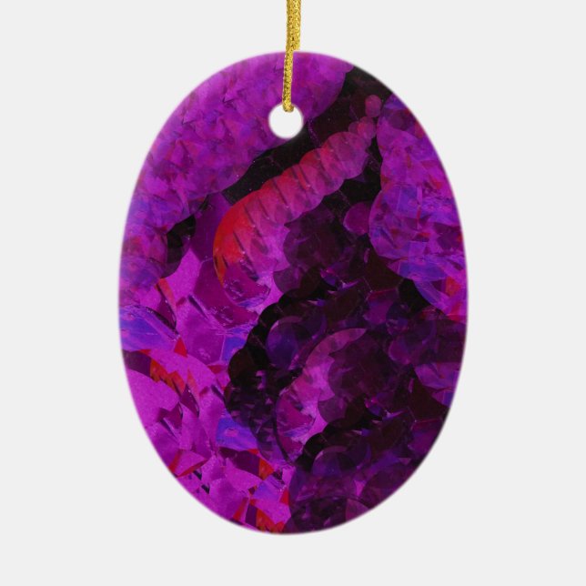 Lila Pleaser Oval Ornament (Framsidan)