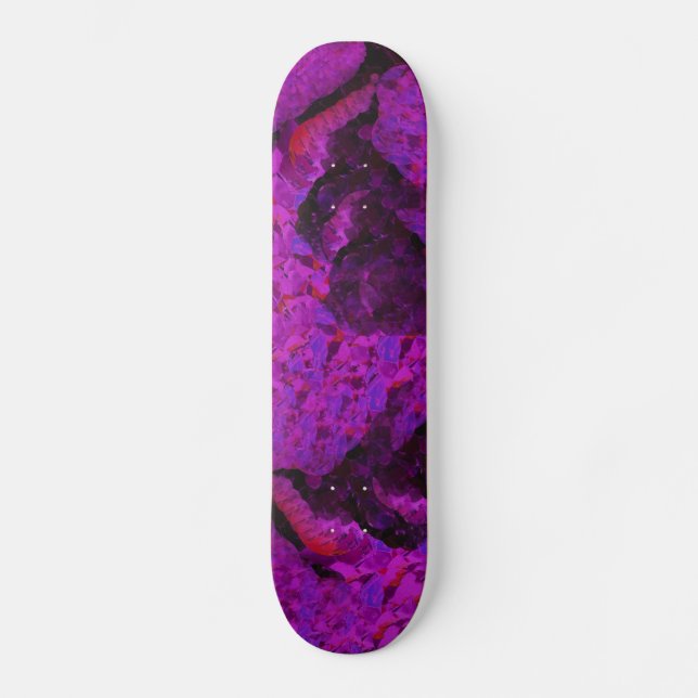 Lila Pleaser Skateboard (Framsida)
