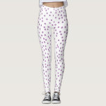 Lila Polka dots Cute & Preppy Leggings<br><div class="desc">Den här utformningen har ett slumpmässigt mönster av lilla polka dots! Det finns fler system för färg och samordningsposter i denna utformning. Kontakta oss om du behöver den här designen för en specifik produkt! Tack så mycket för att du har sett en DoodleLulu-design med två kryp.</div>