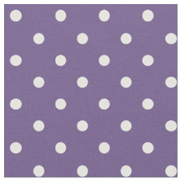 Lila Polka dots Fabric Tyg