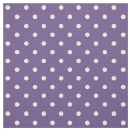 Lila Polka dots Fabric Tyg