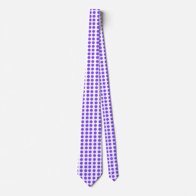 Lila Polka dots Neck Tie Slips (Framsida)
