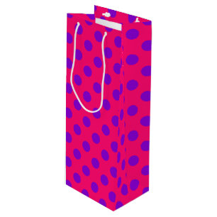 Lila polka dots på hjortdjur