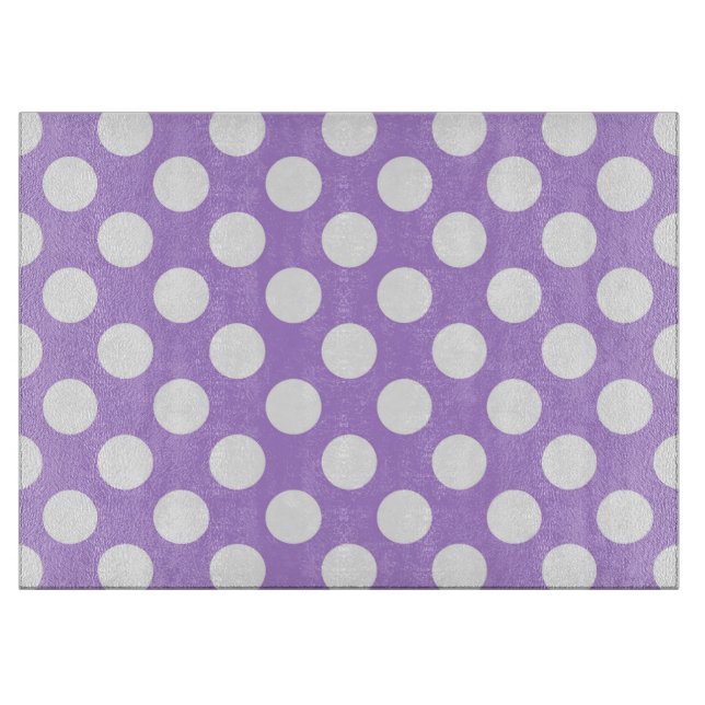 Lila Polka dots, Polka Dot Mönster, Dit, Dit (Framsidan)