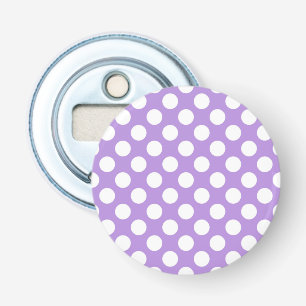 Lila Polka dots, Polka Dot Mönster, Dit, Dit Flasköppnare