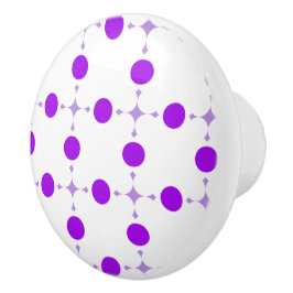 Lila Polka dots, Polka Dot Mönster, Dit, Dit Knopp