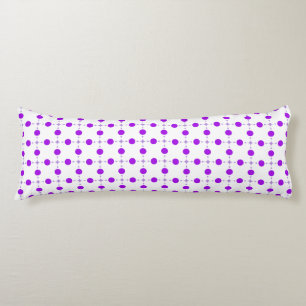 Lila Polka dots, Polka Dot Mönster, Dit, Dit Kroppskudde