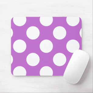 Lila Polka dots, Polka Dot Mönster, Dit, Dit Musmatta