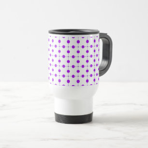 Lila Polka dots, Polka Dot Mönster, Dit, Dit Resemugg