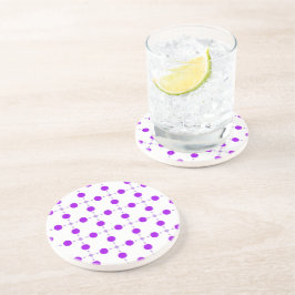 Lila Polka dots, Polka Dot Mönster, Dit, Dit Underlägg