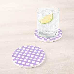 Lila Polka dots, Polka Dot Mönster, Dit, Dit Underlägg