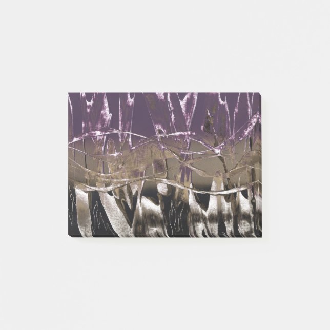 Lila Pop Royale Post-it Block (Framsida)