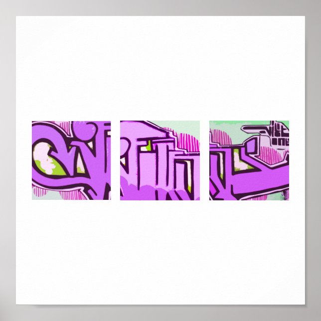 Lila Power Poster (Framsidan)