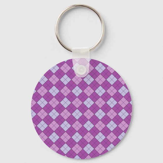 Lila Pput Keychain Nyckelring (Framsida)