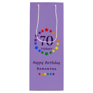 Lila Pride LGBTQ 70 i dag eller någon ålder