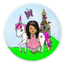 Lila Princess och Unicorn