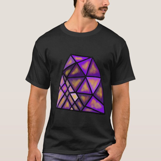 Lila Prism T Shirt (Framsida)
