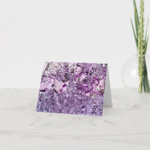 Lila Prismatic Notecard Kort