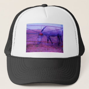 Lila Private Egendom Horse Truckerkeps