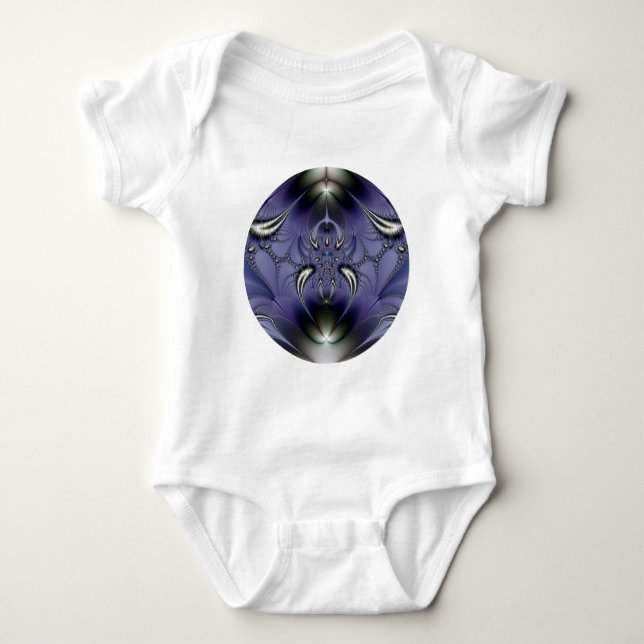 Lila prydnad t shirt (Framsida)