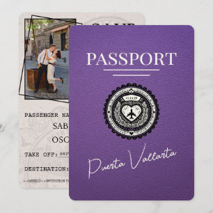 Lila Puerta Vallarta-pass Spara Datumet